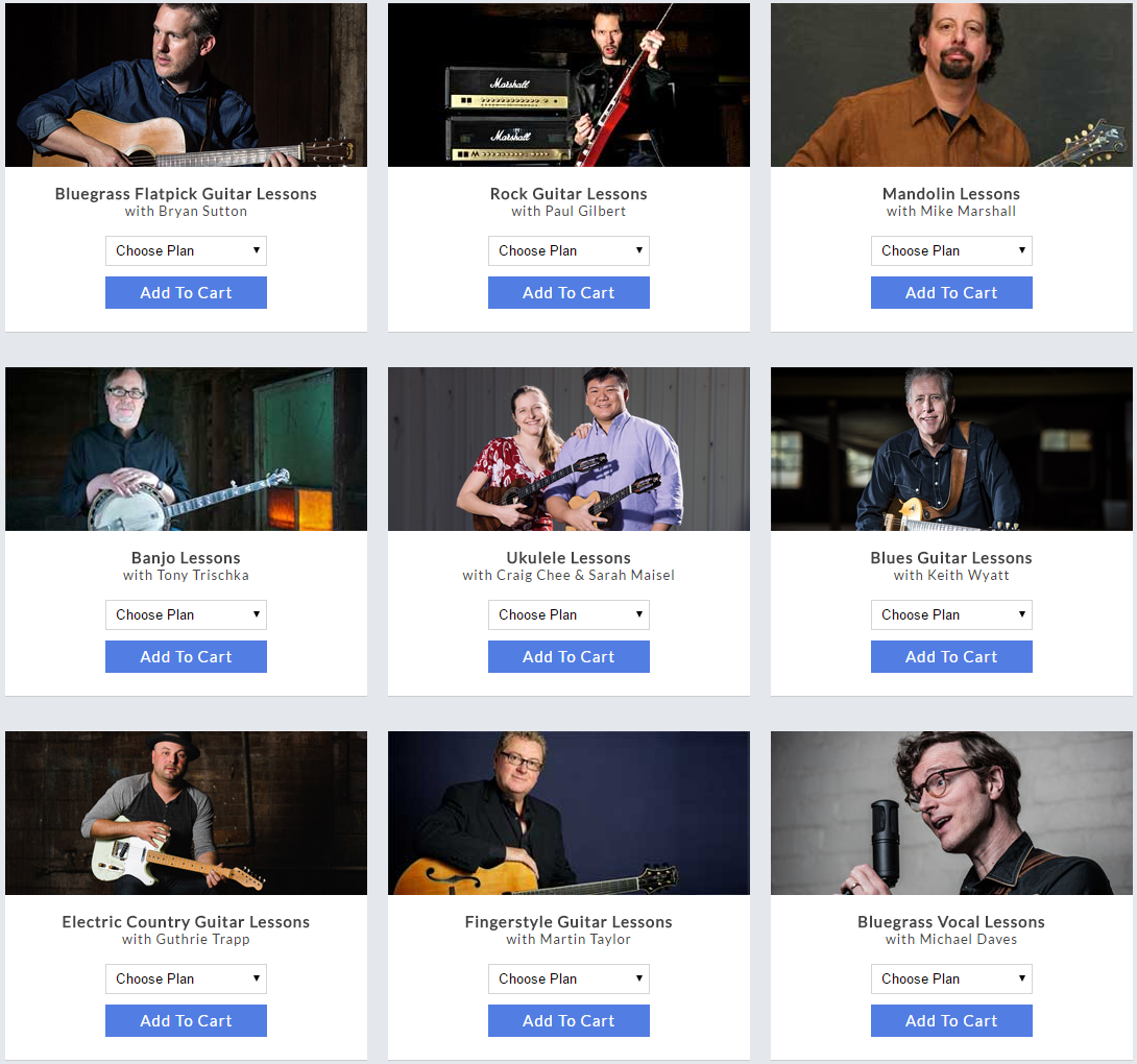 artistworks.com plan options artistworks.com plan options